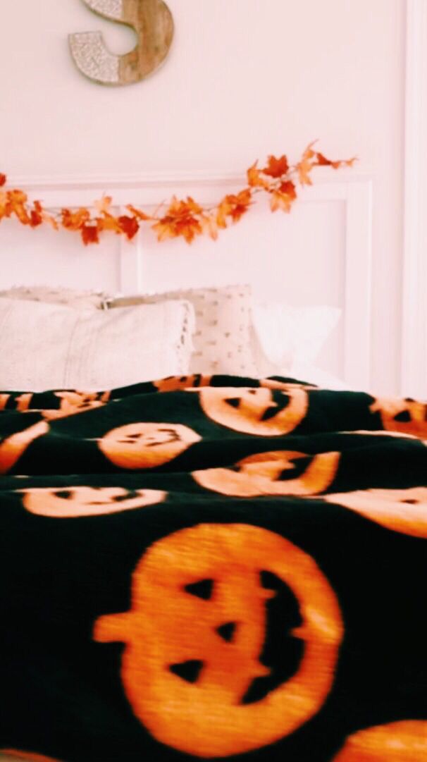 Allisonngg Halloween Blanket Fall Halloween Halloween Decorations