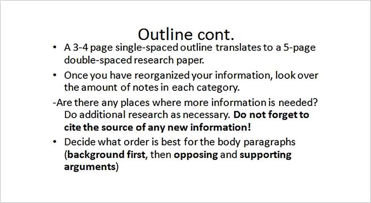 Sample Project Outline Template Sample Project Outline Template