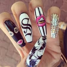25 Best Nails Images On Pinterest Image Design And Beleza Image Result For Gangsta Nails