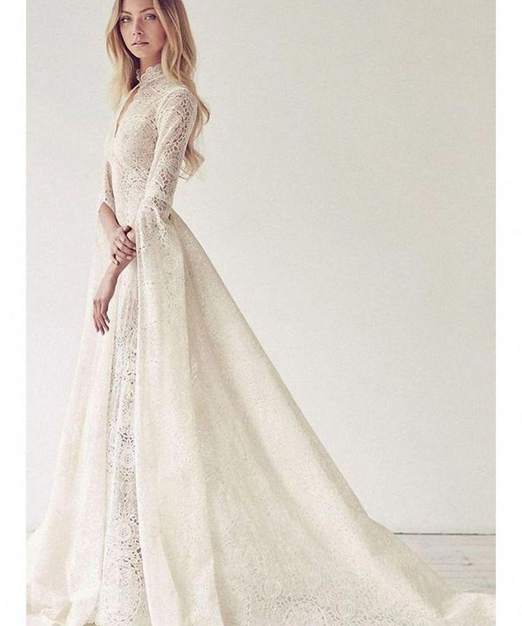 Our Favorite Cold Weather Wedding Dresses - DuJour #winterweddingtable