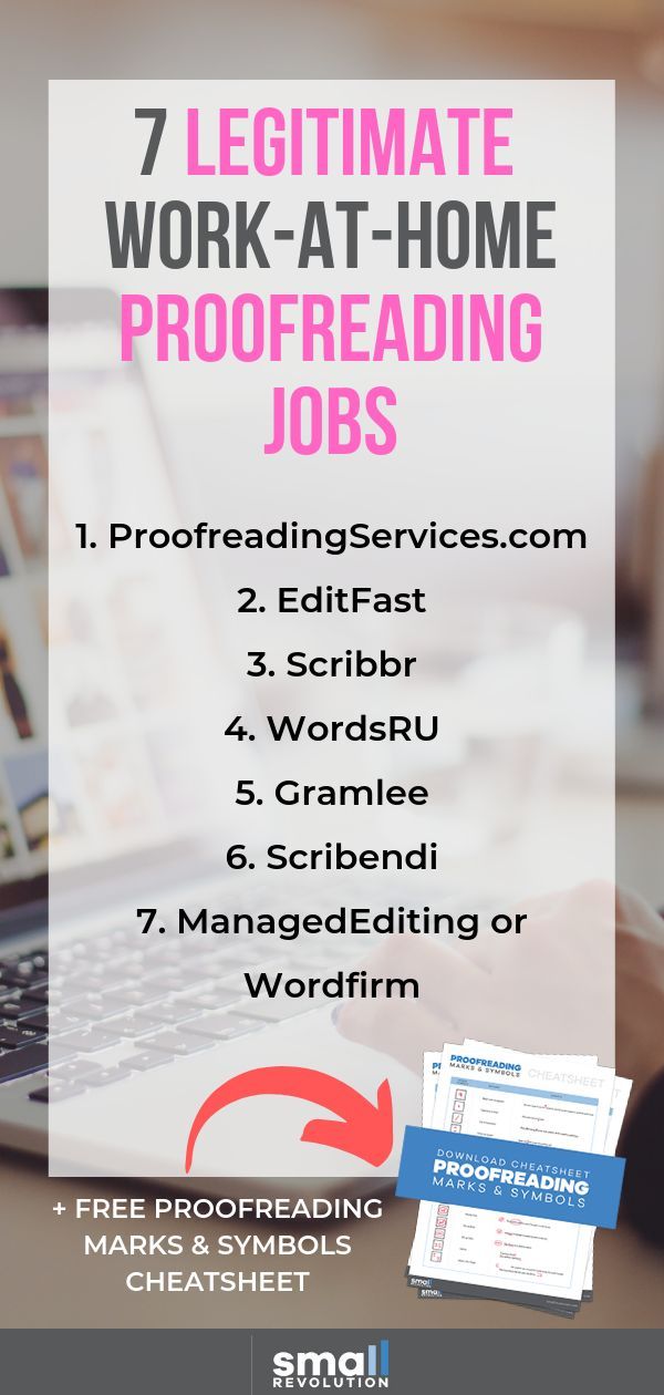 7 Legitimate Work-at-Home Proofreading Jobs – Work from Home Jobs 7 Legitimate Work-at-Home Proofreading Jobs – Work from Home Jobs