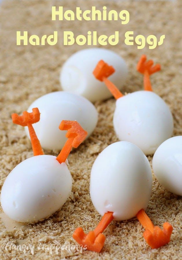 Crack up your family this Easter by serving these silly Hatching Hard Boiled Egg… Crack up your family this Easter by serving these silly Hatching Hard Boiled Egg…