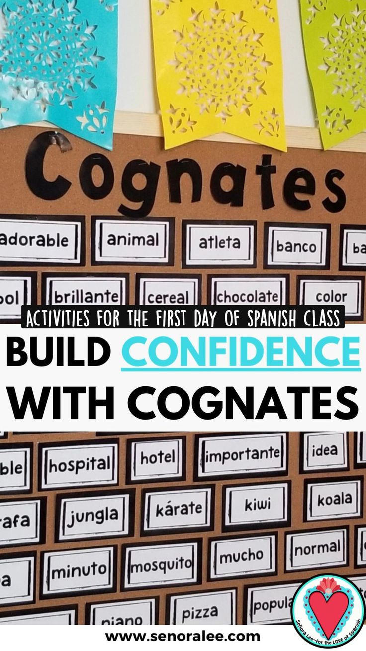 Spanish Cognate Activities First Day Of Spanish Class Gram tica spanish-cognate-activities-first-day-of-spanish-class-gram-tica