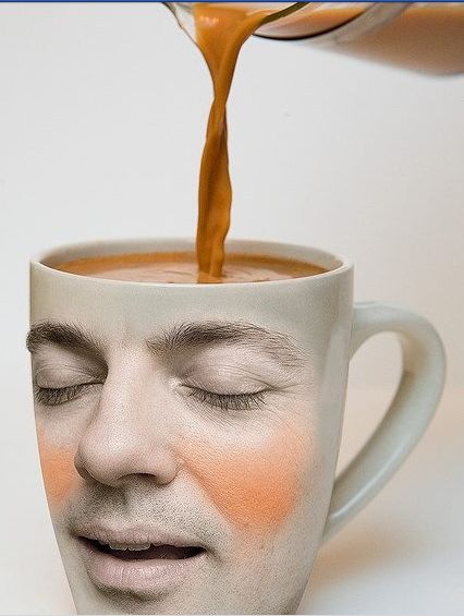 Image result for someone drinking coffee