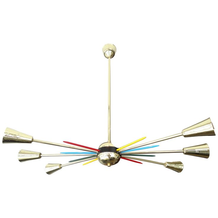 Mid Century Italia Sputnik Chandelier Mid Century Italia Sputnik Chandelier