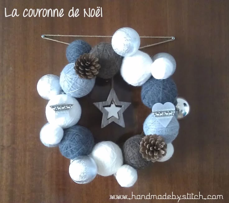 Je vous ai expliqué il y a quelques jours comment faire des boules de laine afi...