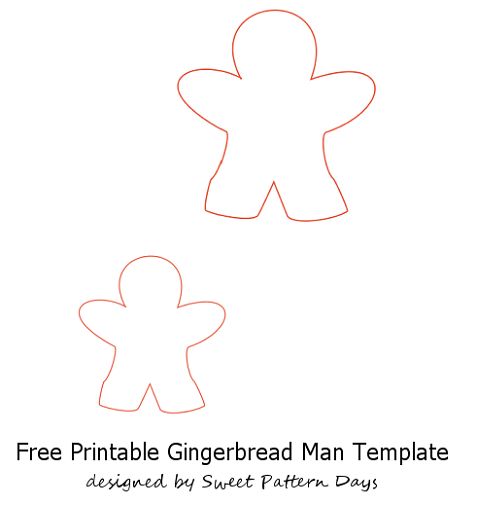 93 best Christmas Printables images on Pinterest Christmas - gingerbread man template 93 best Christmas Printables images on Pinterest Christmas - gingerbread man template