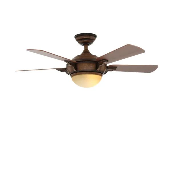 Hampton Bay Midili 44 In Indoor Led Gilded Espresso Dry Rated Ceiling Fan With 5 Reversible Blades Light Kit And Remote Control 68100 The Home Depot Bowl Hampton Bay Midili 44 In Indoor Led, Hampton Bay Midili Ceiling Fan Remote Not Working