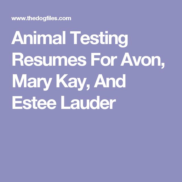 The 25+ best Mary kay animal testing ideas on Pinterest Beauty - animal specialist sample resume The 25+ best Mary kay animal testing ideas on Pinterest Beauty - animal specialist sample resume