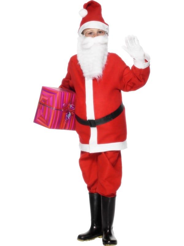 Children/'s Age 10-12 Father Christmas Santa Claus Nativity Fancy Dress Costume