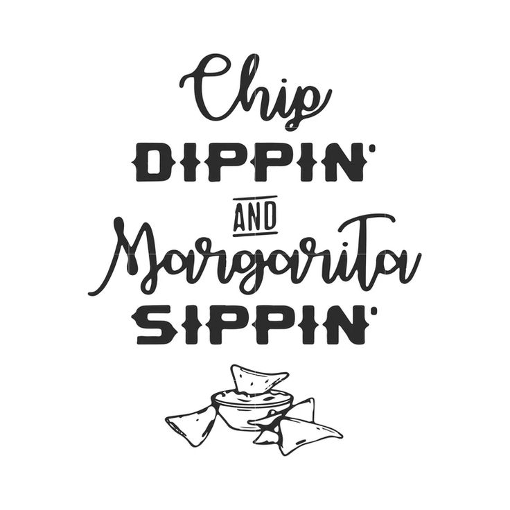 Margarita Lover Svg Taco Tuesday Svg Cinco De Mayo Svg T-shirt Design Chip Dippin And Margarita Sippin SVG Cut File