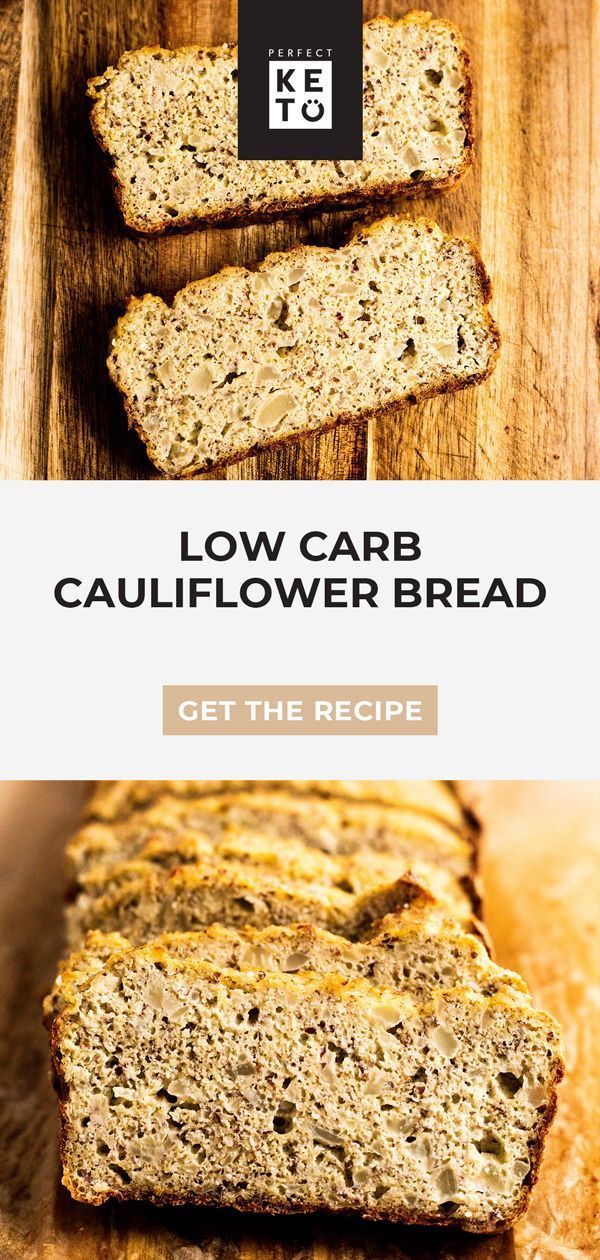 Low Carb Cauliflower Bread Recipe Coconut Flour Cakes Irish