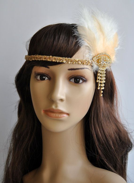 Shop by category s Flapper Headband, Gatsby Headpiece, Wigs Add some s style sparkle with a bead and feather flapper headband or flapper headpiece in a variety of styles and budgets. s headpieces such as tiaras, hair combs, hair clips, headbands, and beaded skull caps were all popular hair accessories in .