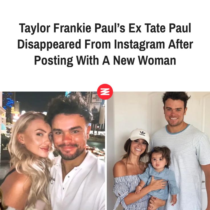 Taylor Frankie Paul’s Ex Tate Paul Disappeared From Instagram After