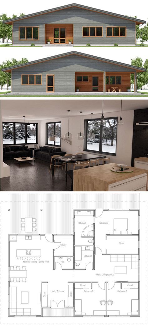 aménagement maison 100m2