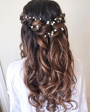 Feb 21, 2020 - Gorgeous bride Zoe!! And her beautiful hair for her wedding day!🌸🌸 I styled her hair using my favourites @h2dhaircare...