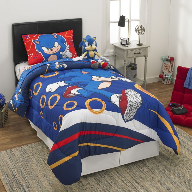 Sonic Movie Themed Bedsheet Set Available On