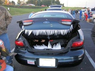 decorate your car for halloween