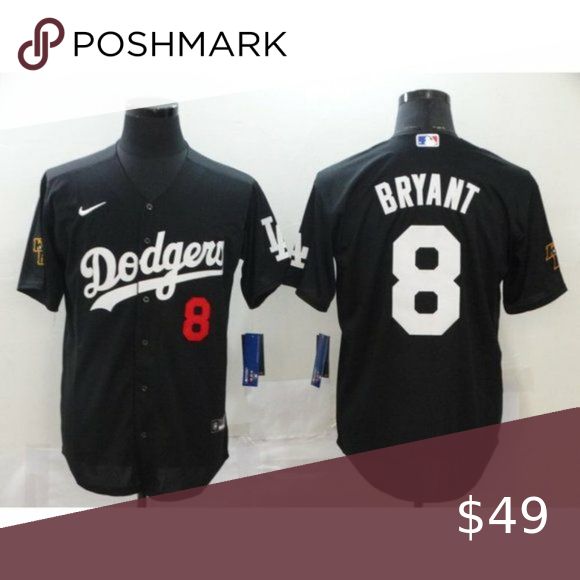 LA Dodgers #8 Kobe Bryant Black Jersey Never Worn, New with Tag ... LA Dodgers #8 Kobe Bryant Black Jersey Never Worn, New with Tag ...