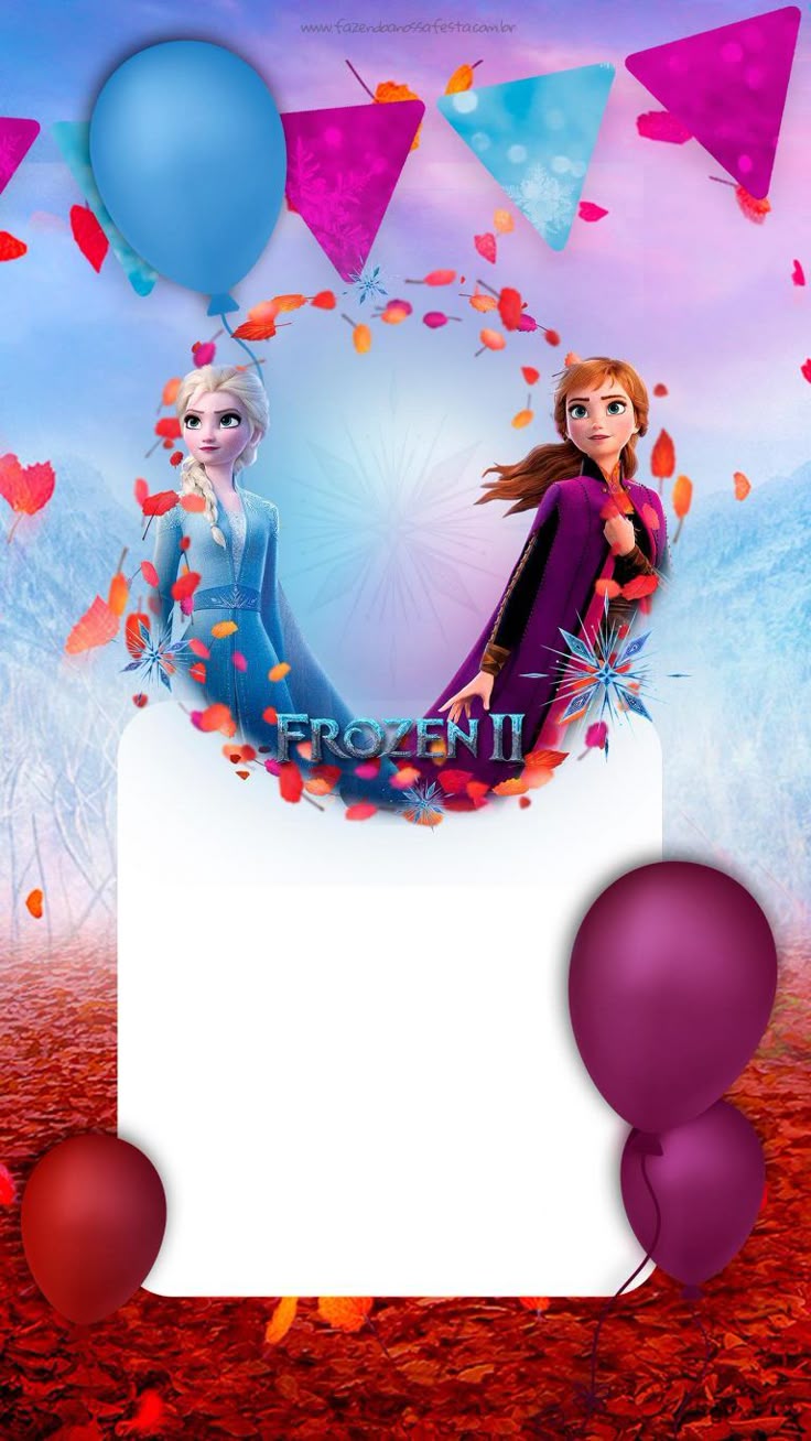 Convite De Aniversário Grátis Para Baixar Frozen Disney frozen birthday, Frozen theme party, Frozen birthday invitations