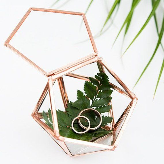 Wedding Ring Box – Terrarium Ring Box – Geo Ring Holder – Glass Ring Box – Weddi… Wedding Ring Box – Terrarium Ring Box – Geo Ring Holder – Glass Ring Box – Weddi…
