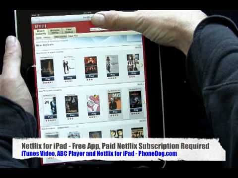 iPad - Netflix and ABC Player Reviewed | Abc, Netflix subscription, Netflix