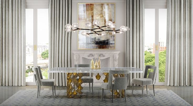 2018 Fall Trends Find Here The Best Dining Tables Design Luxury Room Modern Minimalist Modern Dining Room, Best Dining Table Set Brands In The World