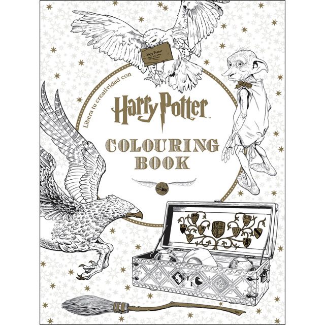 Cúpula Harry Potter Colouring Book Tapa Blanda En 2020 Regalos De Harry Potter Libros Para Colorear Páginas Para Colorear