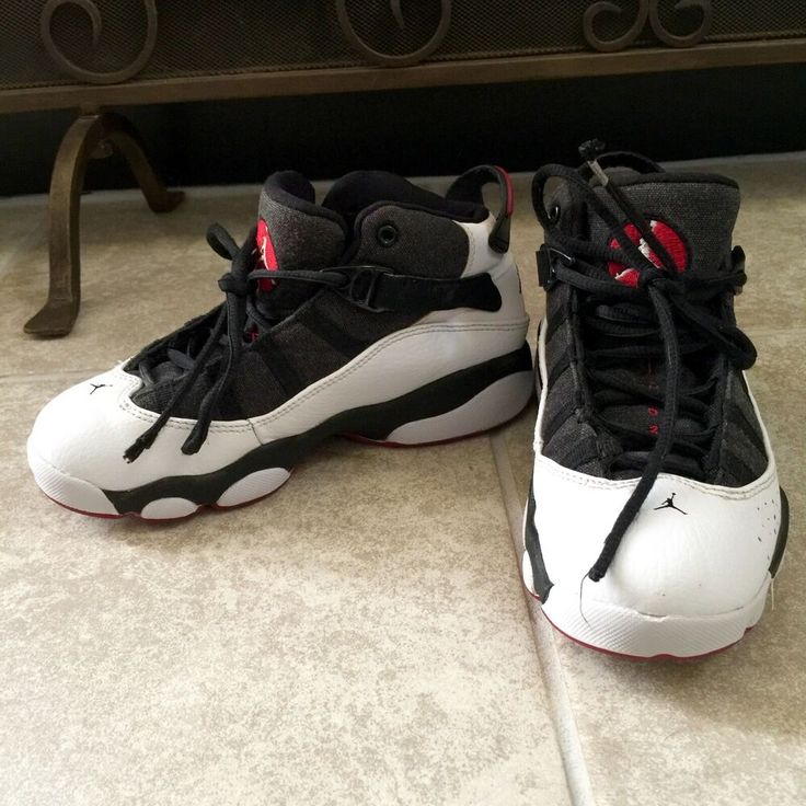 Nike Air Jordan 6 Rings Basketball Shoes - Youth 323432-012 | eBay in