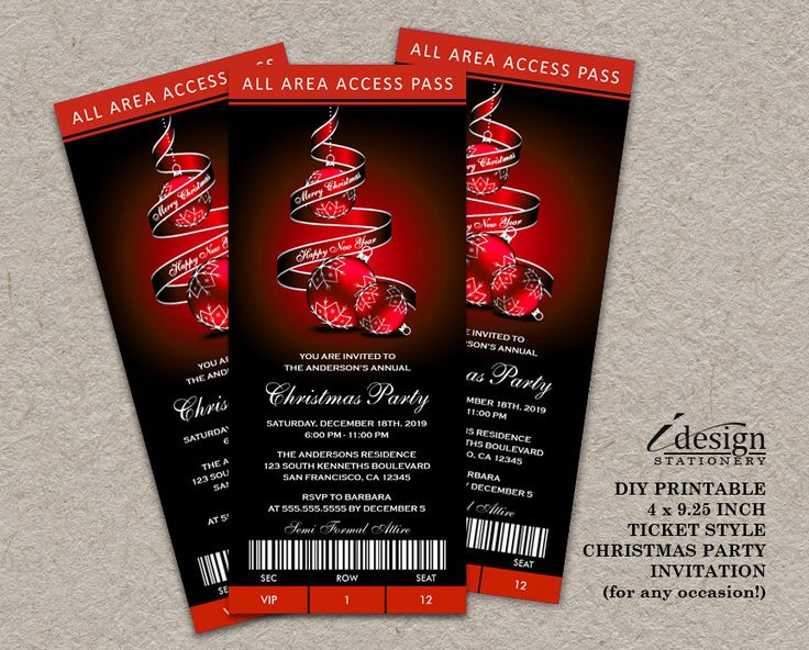 christmas party tickets design kairo 9terrains co christmas party tickets