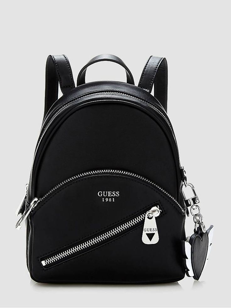 Guess Bradyn Mini Backpack Black Guess Bradyn Mini Backpack Black