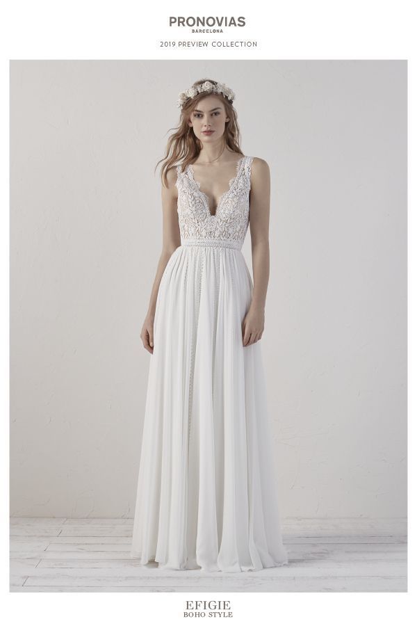 colección de vestidos de novia: pronovias 2019 - desde la novia más