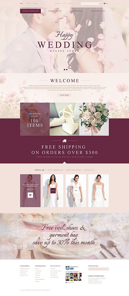 wedding web designs