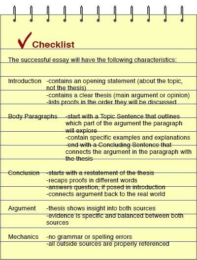 easy essay writing samples
