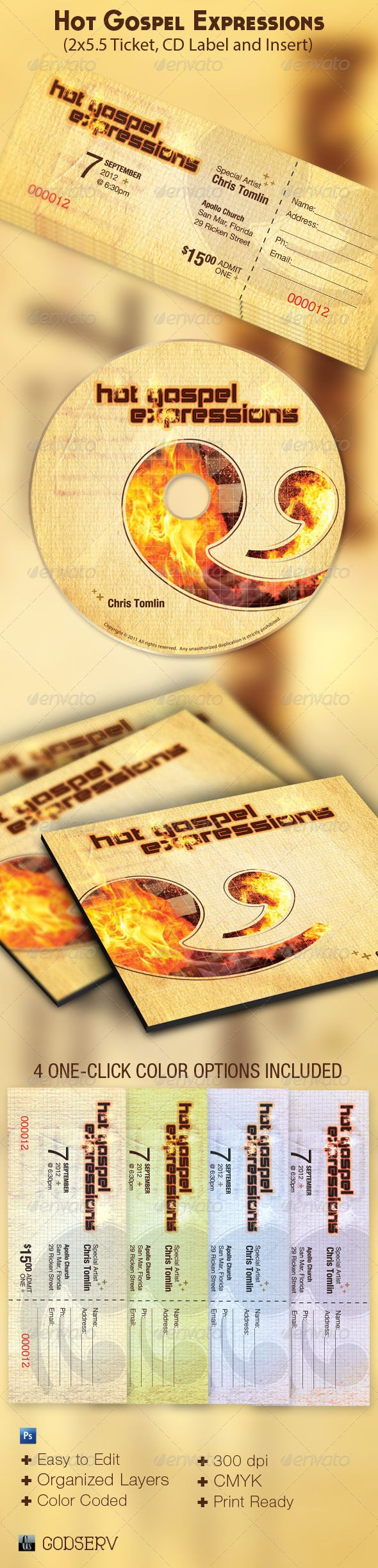 11+ <strong>Concert Ticket Templates in PSD for Photoshop</strong> Concert ticket template