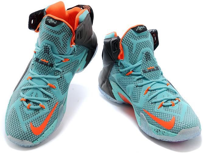 Nike LeBron 12 Miami Dolphins Turquoise Grey-Crimson-Black For Sale, cheap Lebron 12 Mens, If you want to look Nike LeBron 12 Miami Dolphins Turquoise ...