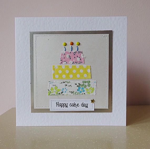 Niece Cake Card Friend Handmade Happy Birthday Special Mum Sister Nan