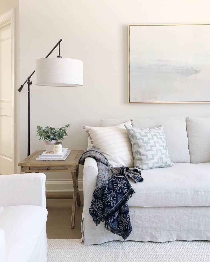 Bemz On Instagram The Talented Lifeoncedarlane Updated Her Ikea Färlöv Sofa With A Linen Slipcover Living Room Inspo Red Decor Sofa With A Bemz Linen Slipcover, Ikea Slipcovered Sofa Farlov