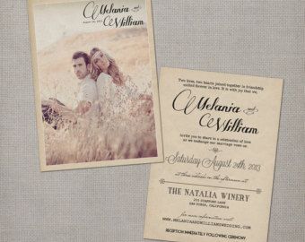 postcard invitations