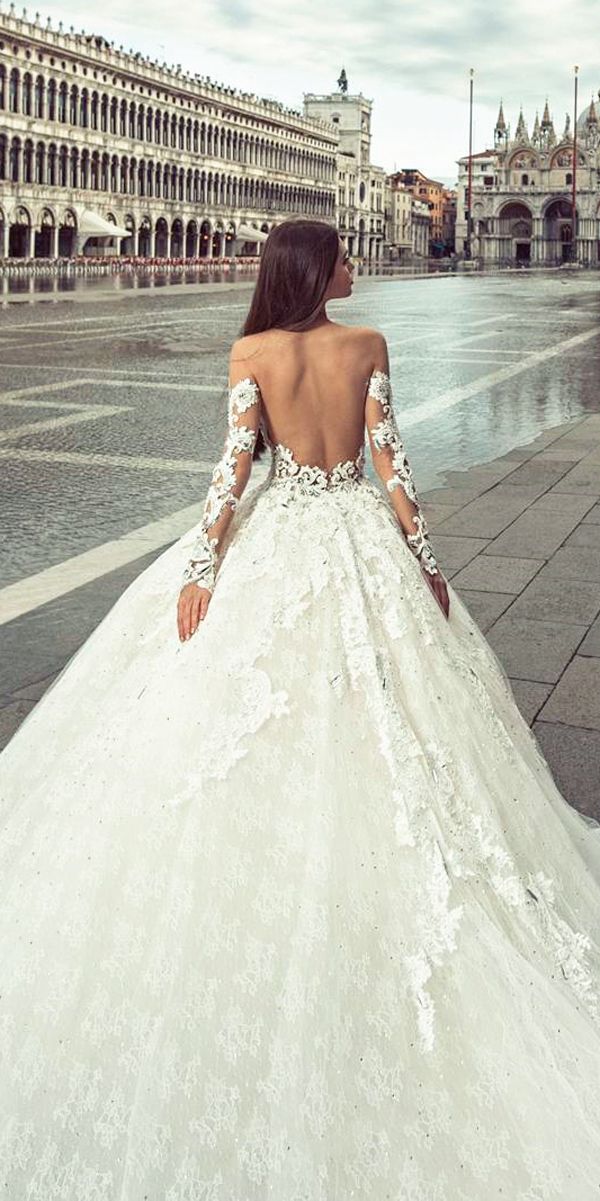 36 chic long sleeve wedding dresses | vestidos de novia, de novia y