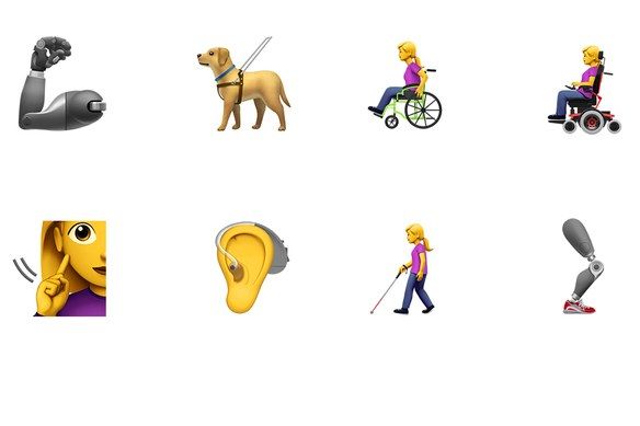 We Need These Disability Emojis Asap Emoji Disability Service Animal
