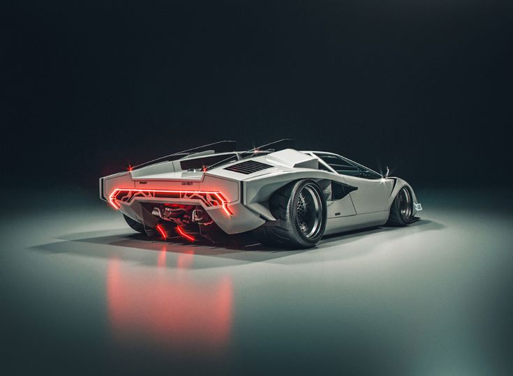 Random Ghost | Lamborghini countach, Futuristic cars, Ev conversion