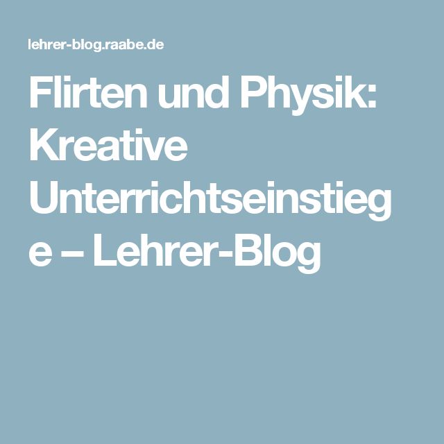 Flirten mathematik