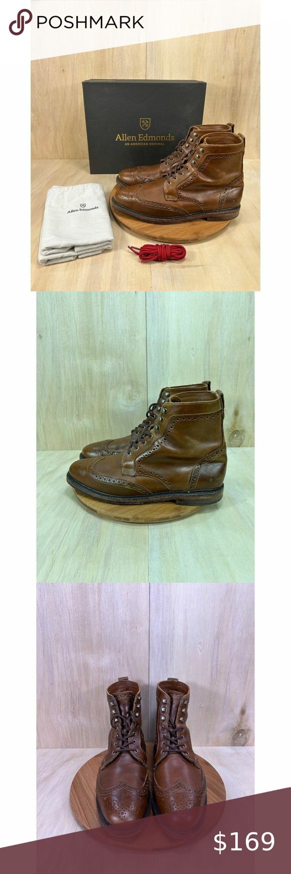 Long branch wingtip boots hot sale