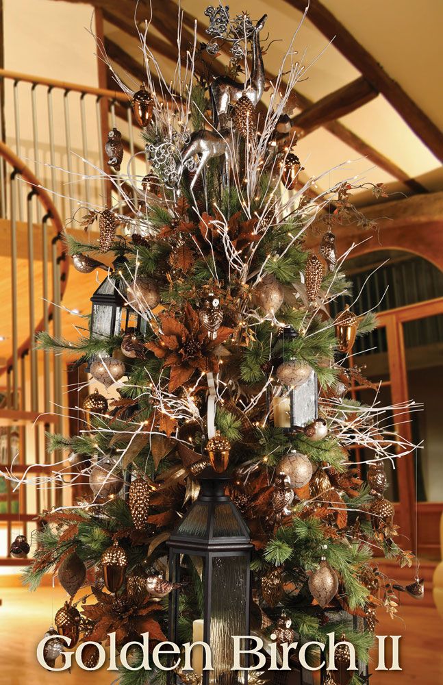 Melrose Designer Christmas Tree 2013 Golden Birch II Rustic Melrose Designer Christmas Tree 2013 Golden Birch II Rustic