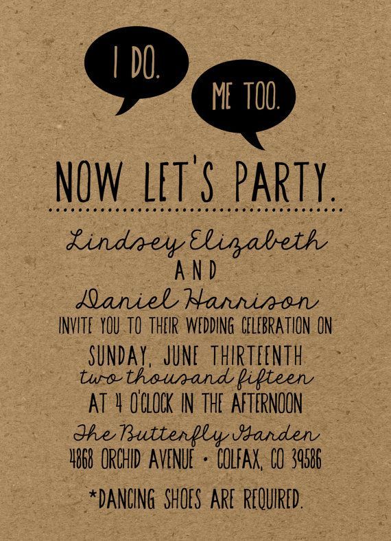 wedding invitation words