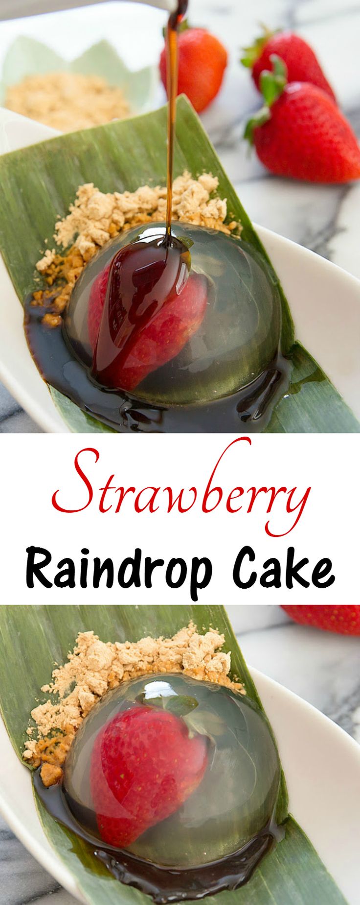 the moobar strawberry raindrop cake the moobar strawberry raindrop cake