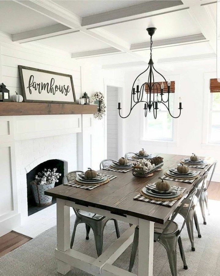 54 Modern Farmhouse Dining Rooms Family Together Decor Dolphin Room Fireplace Style - Modern Farmhouse Dining Table Ideas 54 Modern Farmhouse Dining Rooms Family Together Decor Dolphin Room Fireplace Style - Modern Farmhouse Dining Table Ideas