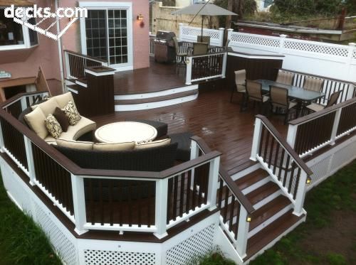192 Best Deck Ideas Images On Pinterest Decks Patio And Over 100 Deck Design Ideas Http Pinterest Njestates