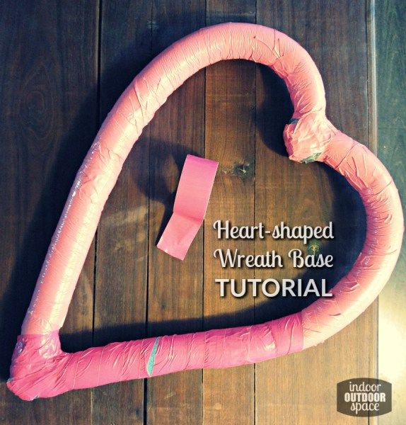 How To Make A Heart Shaped Pool Noodle Wreath Base Pool Noodle Wreath How To Make Wreaths Pool Noodles
